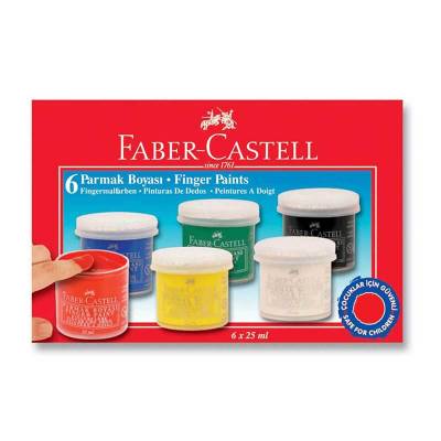 Faber Castell Parmak Boyası 25ml 6 Renk 160402