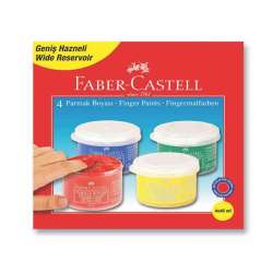 Faber Castell - Faber Castell Parmak Boyası 4 Renk