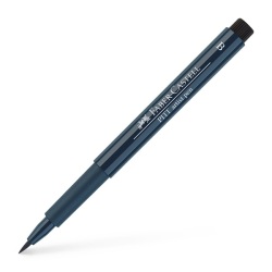 Faber Castell - Faber Castell Pitt Artist Pen Çizim Kalemi B 157 Dark Indigo