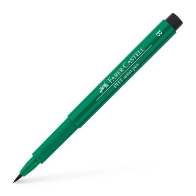 Faber Castell Pitt Artist Pen Çizim Kalemi B 264 Dark Phthalo Green