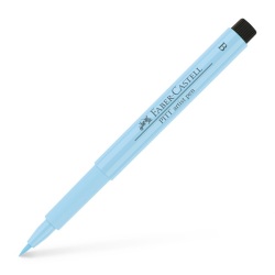 Faber Castell - Faber Castell Pitt Artist Pen Çizim Kalemi B 148 Ice Blue