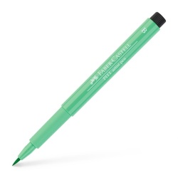 Faber Castell - Faber Castell Pitt Artist Pen Çizim Kalemi B 162 Light Phthalo Green