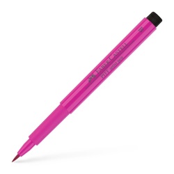 Faber Castell - Faber Castell Pitt Artist Pen Çizim Kalemi B 125 Middle Purple Pink