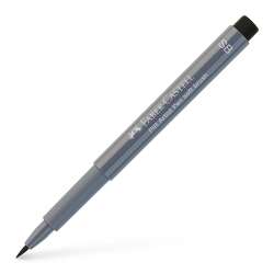 Faber Castell - Faber Castell Pitt Artist Pen Soft Brush Cold Grey 4 SB