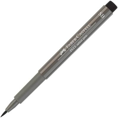 Faber Castell Pitt Artist Pen Soft Brush Warm Grey 4 SB