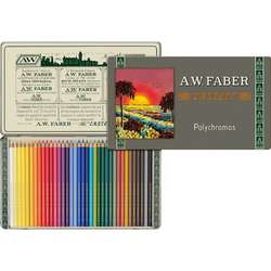 Faber Castell - Faber Castell Polychromos 111. Yıl Boya Kalemi 36lı Set 211003