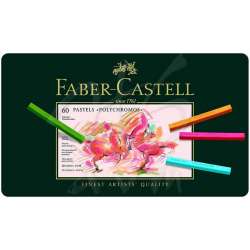 Faber Castell - Faber Castell Polychromos Pastel Boya 60lı Set Metal Kutu (1)