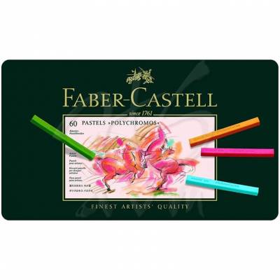 Faber Castell Polychromos Pastel Boya 60lı Set Metal Kutu