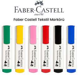 Faber Castell - Faber Castell Textile Marker Kumaş Kalemi