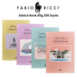 Fabio Ricci - Fabio Ricci Sketch Book 80g 256 Sayfa