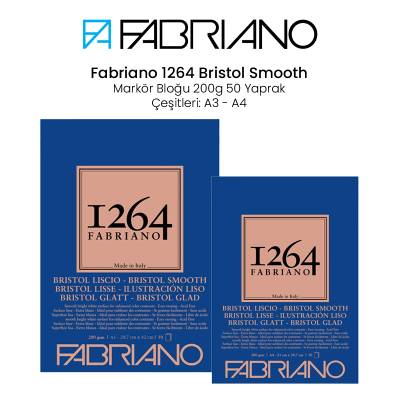 Fabriano 1264 Bristol Marker Defteri 200g 50 Yaprak