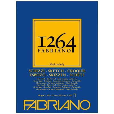 Fabriano 1264 Sketch Paper Eskiz Defteri 90g 100 Yaprak A4