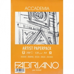 Fabriano - Fabriano Accademia Artist Paperback A4 120g 200 Sayfa