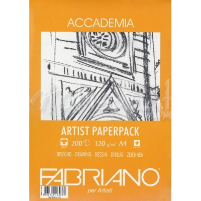 Fabriano Accademia Artist Paperback A4 120g 200 Sayfa