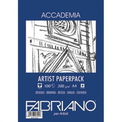 Fabriano - Fabriano Accademia Artist Paperback A4 200g 100 Sayfa