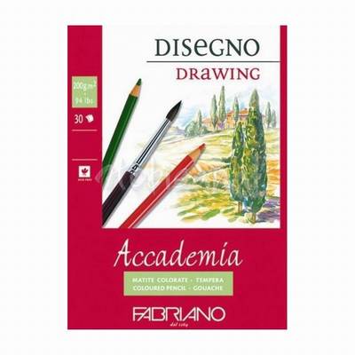 Fabriano Accademia Disegno Drawing Eskiz Blok A4 200g 30 Yaprak