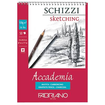 Fabriano Accademia Eskiz Defteri Spiralli 120g 50 Yaprak A3