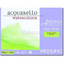 Fabriano - Fabriano Artistico Extra White Rough 300g 12,5x18cm 25 Yaprak