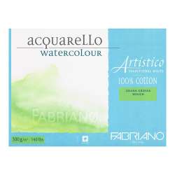 Fabriano - Fabriano Artistico Traditional White 300g 26x36cm 20 Yaprak Rough Grain