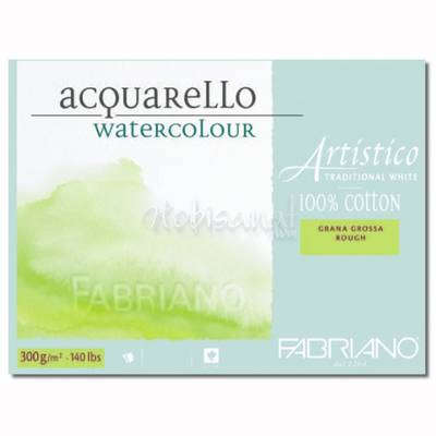 Fabriano Artistico Traditional White Rough 300g 12.5x18cm 25 Yp