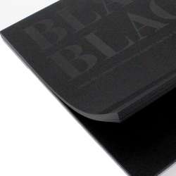Fabriano - Fabriano Black Black Siyah Blok 300g 20 Yaprak 29,7x42,0 (1)