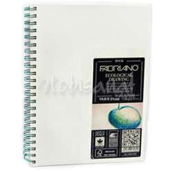 Fabriano - Fabriano Ecological Drawing Blok Spiralli A5 120g 70 Yaprak Dikey