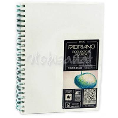 Fabriano Ecological Drawing Blok Spiralli A5 120g 70 Yaprak Dikey