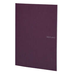 Fabriano - Fabriano EcoQua Notebook Yazım ve Çizim Defteri 85g 40 Yaprak A4 Bordo