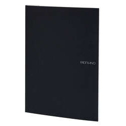 Fabriano - Fabriano EcoQua Notebook Yazım ve Çizim Defteri 85g 40 Yaprak A4 Siyah
