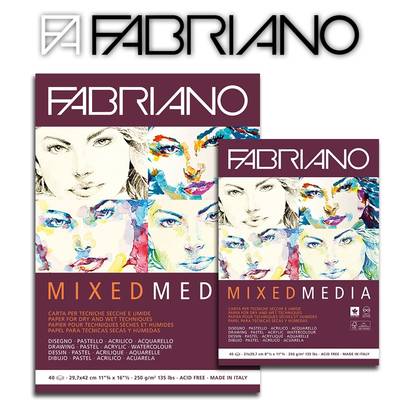 Fabriano Mixed Media Blok 250gr 40 Yaprak