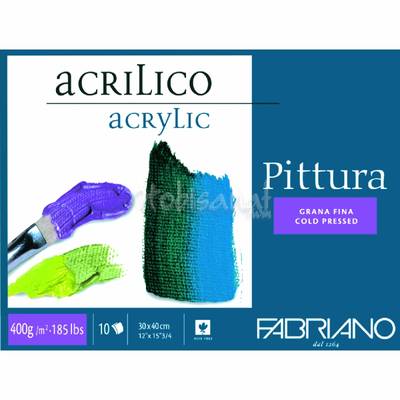 Fabriano Pittura Akrilik Boya Kağıdı 400g 30x40