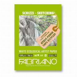 Fabriano - Fabriano Schizzi Sketching Artist Paper Çizim Blok 120g A4 80 Yp
