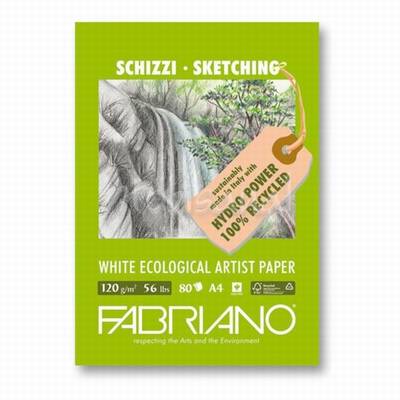 Fabriano Schizzi Sketching Artist Paper Çizim Blok 120g A4 80 Yp