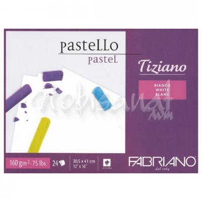 Fabriano Pastel Blok White 160 gr 30.5X41 24 Yaprak - 46430541