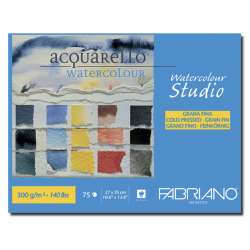 Fabriano - Fabriano Watercolour Studio Cold Pressed Sulu Boya Blok 27x35cm 300g 75302735