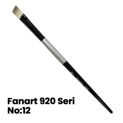 Fanart 920 Seri Kesik Uçlu Gölgeleme Fırçası No 12