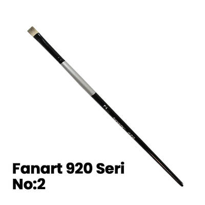 Fanart 920 Seri Kesik Uçlu Gölgeleme Fırçası No 2