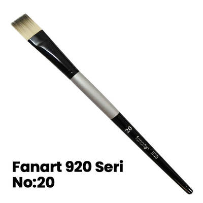 Fanart 920 Seri Kesik Uçlu Gölgeleme Fırçası No 20
