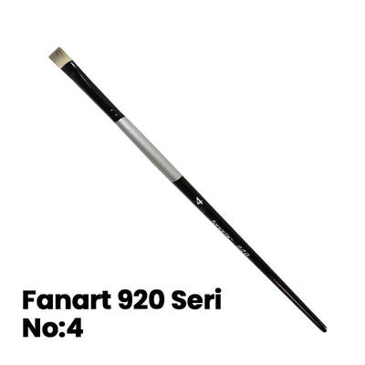 Fanart 920 Seri Kesik Uçlu Gölgeleme Fırçası No 4