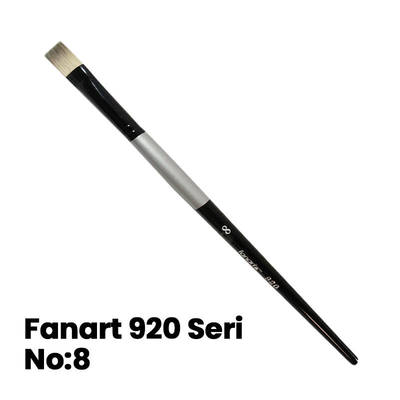Fanart 920 Seri Kesik Uçlu Gölgeleme Fırçası No 8