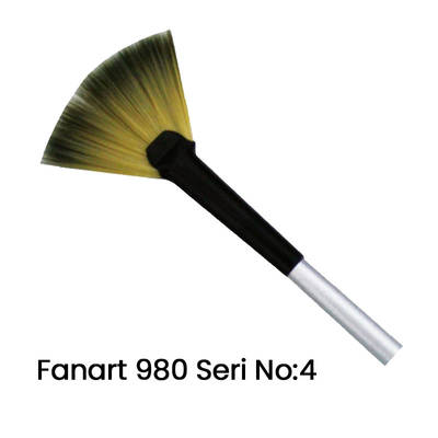 Fanart 980 Seri Yelpaze Fırça No 4