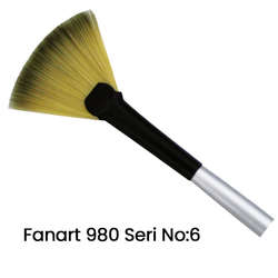 Fanart - Fanart 980 Seri Yelpaze Fırça No 6