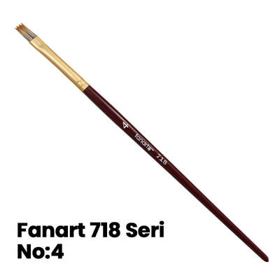 Fanart 718 Seri Tarak Fırça No 4