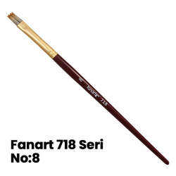 Fanart - Fanart 718 Seri Tarak Fırça No 8