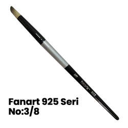 Fanart - Fanart 925 Seri Kesik Yuvarlak (Geyik Ayağı) Uçlu Fırça No 3/8
