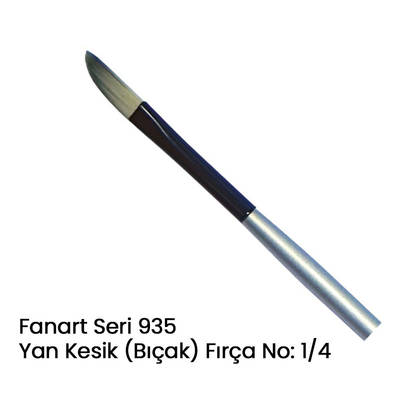 Fanart Seri 935 Yan Kesik (Bıçak) Fırça No 1/4