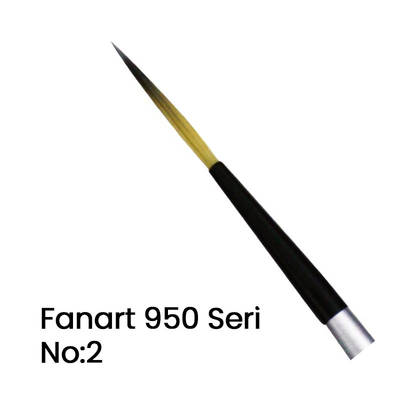 Fanart 950 Seri Çizgi Fırça No 2