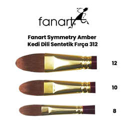 Fanart - Fanart Symmetry Amber Kedi Dili Sentetik Fırça