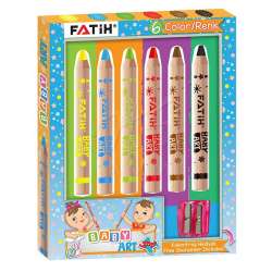 Fatih - Fatih Baby Art Natural Boya Kalemi 6 Renk