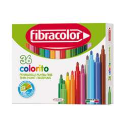 Eberhard Faber - Fibracolor Colorito Keçeli Kalem Seti 36 Renk